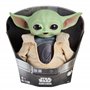 Mattel Star Wars Peluche Din Grogu de 28 cm, avec tête rigide et base remplie de grains, inspirée de l'univers Star Wars : The M