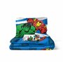 Jay Franco Marvel Comics Avengers 100% Coton Ensemble Lit Simple 3 Pièces – Collection Superhéros Comprend Housse de Couette, Dr