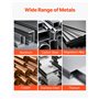 VEVOR Poste à Souder TIG, 200 A, Machine de Soudage Aluminium 6 en 1, Écran Affichage LED, TIG AC/DC/AC Pulsé/DC Pulsé/par Point