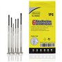 Lot de 6 mini tournevis, tournevis de réparation de lunettes, kit d'outils de réparation de précision avec 6 tournevis plats et 