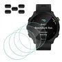 MTHGH Protection Écran pour Garmin Forerunner 55 Smartwatch Verre Trempé [4 pièces] + Bouchons anti-poussière 5 pièces