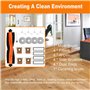 Accessoires de Rechange Compatibles avec Xiaomi X20+ Robot Aspirateur, Pièces de Rechange 1 Brosse Principale 4 Chiffons 4 Filtr