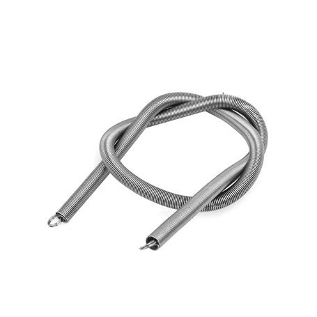 sourcing map Ressort de Traction Ressort de Tension Ressorts d'Extension 0.5mmx5mmx300mm 304 Inoxydable Acier Argenté