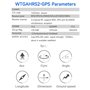 Inclinomètre IMU AHRS haute stabilité WitMotion WTGAHRS1 10 axes, accélération haute précision+gyroscope+angle+aimant+pression a