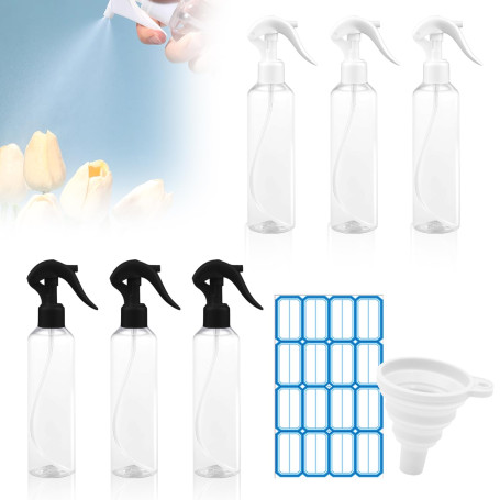 Lot de 6 Flacon Spray Vide