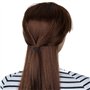 Meersee Lot de 100 élastiques à cheveux pour femme/fille - Bandeaux de queue de cheval - Chouchou Accessoires pour cheveux 4.5mm