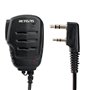 Retevis RS111 Talkie Walkie Microphone Haut-Parleur 2 Broches Microphone Compatible avec Talkie Walkie Retevis Retevis RT24 RT27