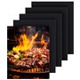 5 Pièces Tapis de Cuisson Barbecue 50x40cm