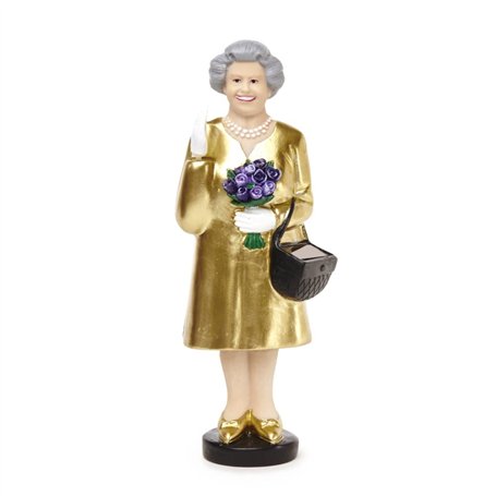 Kikkerland Solar Queen Gold Edition - Décorative Figurine