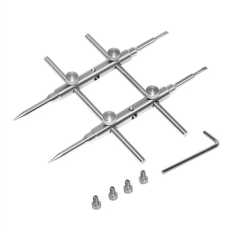 Ajustable Outil de réparation de clé de clé d'objectif d'appareil Photo DSLR de fixateur de dissolvant de Bague de retenue de Gr