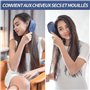 SHINLEA Brosse Cheveux Démêlante，Brosse à cheveux pour Femme, Homme & Enfant，Brosse cheveux Professionnelle Incurvée Ventilée po