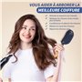 SHINLEA Brosse Cheveux Démêlante，Brosse à cheveux pour Femme, Homme & Enfant，Brosse cheveux Professionnelle Incurvée Ventilée po