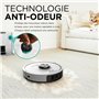 Shark PowerDetect Robot aspirateur à vidage automatique avec navigation 3D et LiDAR, base anti-allergène/anti-odeur, contourneme