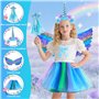 Robe Princesse Fille pour Carnaval Fête Anni