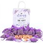 MINISOISO 20 Sachet Lavande avec 10 Anneaux de Cedre
