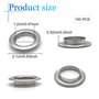 12 mm Metal Oeillet Pour Bache pour Toile Bâche Chaussures Vêtements Chapeau