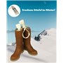 BlueFox Lot de 2 déshumidificateurs pour Bottes, Charbon Actif de Bambou pour Bottes de Ski et Softboots 150 g