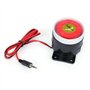 Taikuwu 12V 120dB Mini Sirène Filaire pour GSM Système de sécurité d'alarme Alarme Accessoires sirène Domicile D'alarme de Sécur