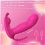 JIYOXB Vibromasseurs Feminin Clitoridien Sex Toýs Femme avec APP pour Femme, Vibrateur Télécommandé avec 9 Modes de Pat et de V