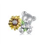 Charme Tournesol pour Bracelet Pandora
