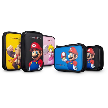 Bigben - 3DSXL515 - Etui pour Nintendo 3DS XL Mario- motifs assortis