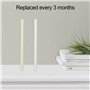 10Pcs Luftbefeuchterfilterstock, Bâtons Humidificateur Filtre Remplacements mèche bâtonnets Mini USB diffuseur Éponges Recharge
