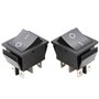 DPDT 6 Bornes 16A 250VAC