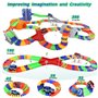 Circuit Voiture Enfant 309 Pcs Flexible avec Ascenseur Automatique Jouet Enfant 3 4 Ans Circuit Voiture Electrique Cars Jouet Ca