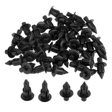 Mtsooning 50 Pièces Rivets en Plastique pour Voiture