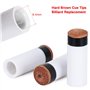 Embouts de queue de billard 12MM embouts à visser de remplacement avec baguettes de queue de billard embouts de queue de billard
