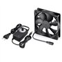 Ventilateur de boîtier, 120 mm, AC 220 et 240 V, 3000 tr/min, avec contrôle de vitesse jusqu'à 12 V, double roulement à billes, 