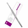 MJW Professionnel Dissolvant de Cérumen D'acier Inoxydable Curette Auriculaire Hygiénique Nettoyage pour Enlever Irrigation des