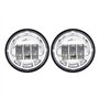 Paquet de 2 ampoules LED auxiliaires pour phares de moto Harley-Davidson de 4