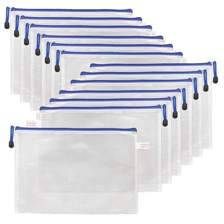 STARVAST 20 Pcs Pochette A4 Zippée