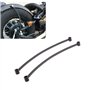 WINBST Support de Moto pour Garde-Boue arrière de Pont arrière de Garde-Boue arrière Noir rétro