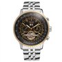 Forsining - JAG034M4T2 - Montre Tourbillon automatique pour homme avec calendrier complet