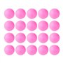 YSJCHEBS Paquet De 20 Balles De Tennis De Table Roses