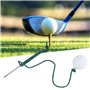 Golf Practice Corde Ball, Golf Fly Corde Conduite Balle Entraînement De Golf Cordon Balle Accessoires De Golf