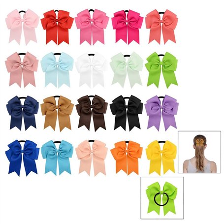 iwobi 20 Pièces élastiques à Cheveux Filles