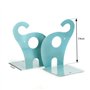 Serre-Livre et Bouchon en Métal Créatif en Forme d'éléphant pour Bureau Ecole et Maison