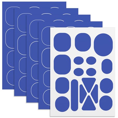 Fervalyna 20 Pièces Patch Réparation Doudoune