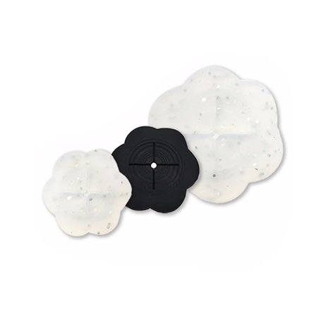 XFSRG 3 Pièces Pinces à Cardigan Femme Epingle Hijab Clip à l'Arrière de la Chemise Robe la Taille Invisibles Boutons pour les V