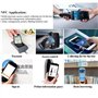 OBO HANDS Étiquette NFC Entièrement Compatible Étiquette RFID NTAG 216 NFC Haute Capacité Pour Tous les Téléphones NFC (100)