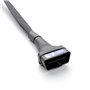 bbfly-A15 Câble répartiteur 16 Broches mâle à Femelle câble d'extension OBDII, Rallonge OBD2 (30CM/1FT)