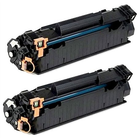 Prestige Cartridge CF283A 83A Pack de 2 Cartouches de Toner compatible avec HP Laserjet Pro MFP M225dn