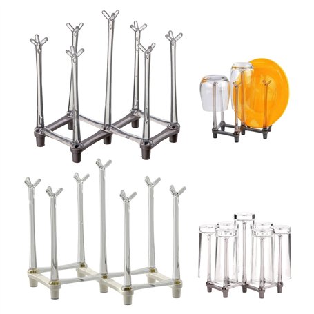 MINZHI Lot de 2 égouttoirs en plastique