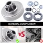 Adefol Tambour d'embrayage et Pignon Jante Kit pour Stihl 038 MS380 MS381 Tronçonneuse Pièces de Rechange avec Roulement à Aigui