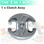 Ensemble d'embrayage pour Husqvarna 340 345 346 350 353 445 450 455 460 Jonsered CS2245 CS2250 tronçonneuses # 537110503