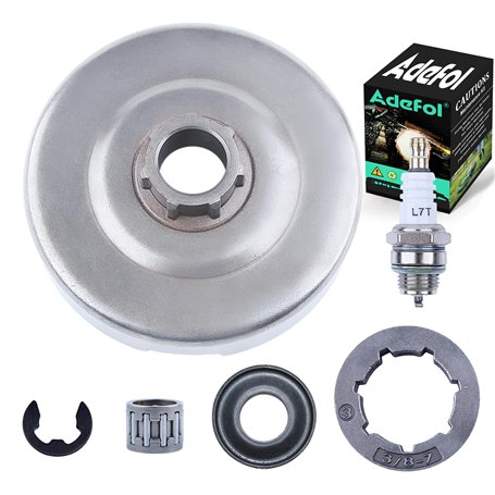 ADEFOL Pignon Kit de Pièces pour Tronconneuse Husqvarna 372 371 365 362 XP et Jonsered 2172 2171 2165 2163 2071 2065 2063