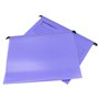 WANGCL Lot de 12 dossiers suspendus A4 avec onglets et inserts en carton pour armoire de classement A4 - Violet